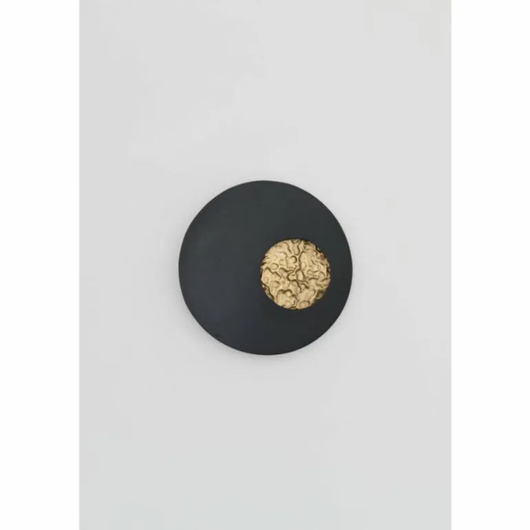 Applique murale Holländer LUNA LED Brun, Or, Noir, 2 lumières