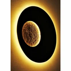 Applique murale Holländer LUNA LED Brun doré, 1 lumière