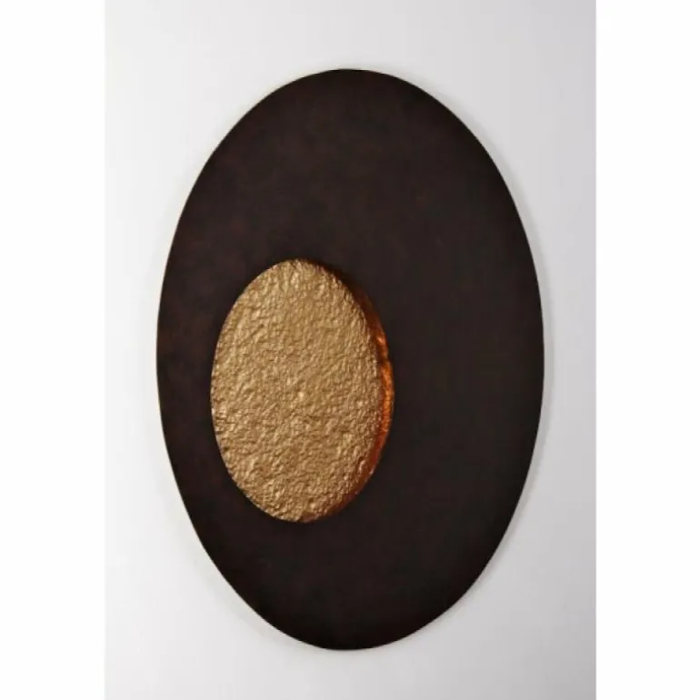 Applique murale Holländer LUNA LED Brun doré, 1 lumière