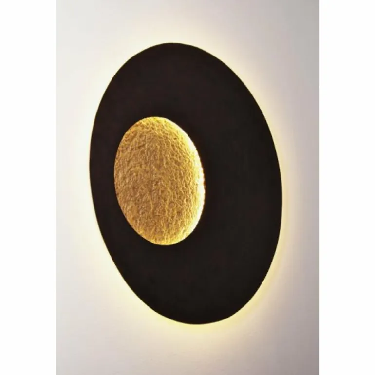 Applique murale Holländer LUNA LED Brun doré, 1 lumière