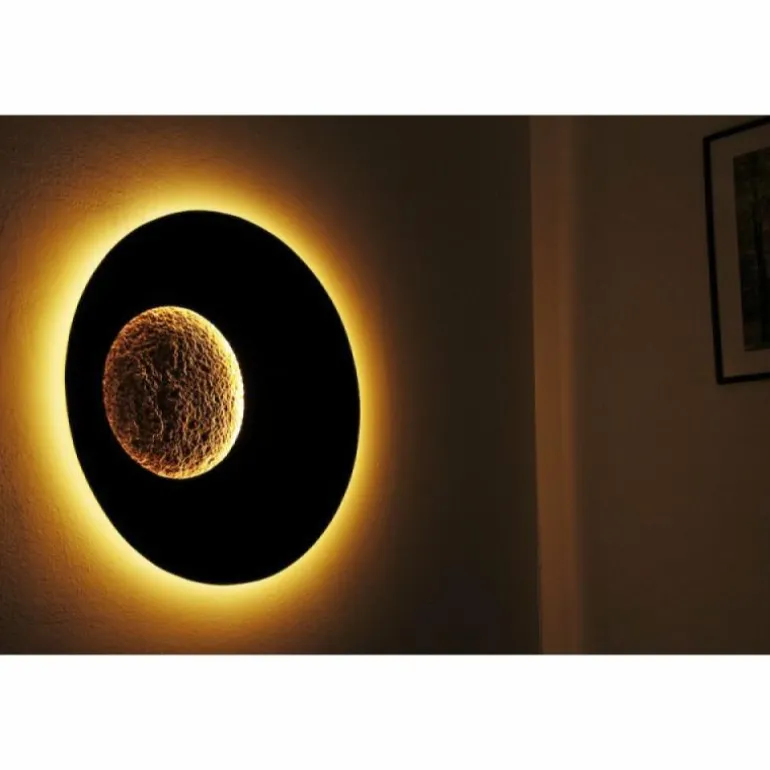 Applique murale Holländer LUNA LED Brun doré, 1 lumière