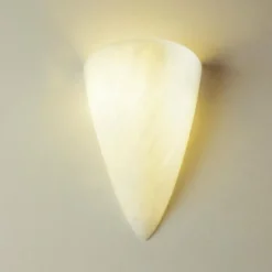 Applique murale Holländer KYRA Albâtre, 1 lumière