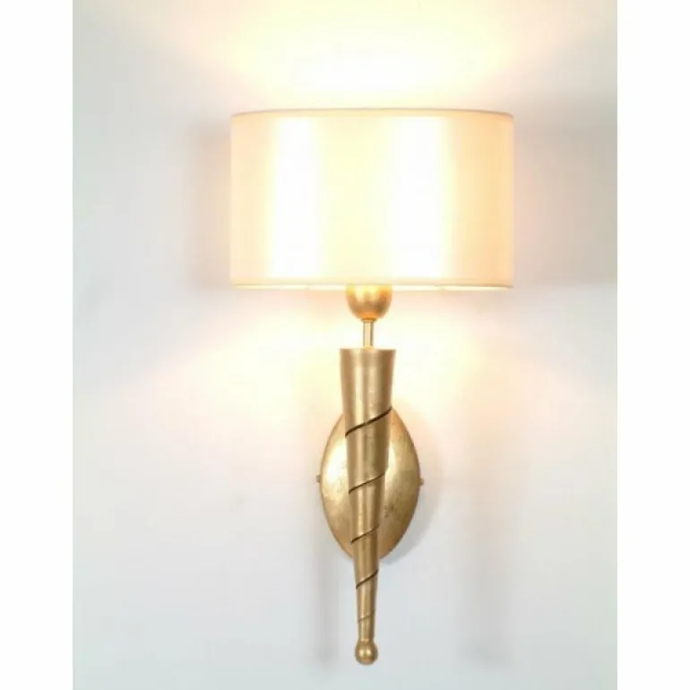 Applique murale Holländer INNOVAZIONE Or, Blanc, 1 lumière