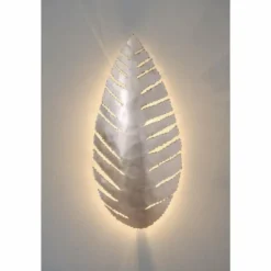 Applique murale Holländer PIETRO Argenté, 2 lumières