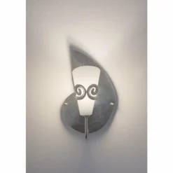 Applique murale Holländer DOPPIONE RECHTS Argenté, 1 lumière