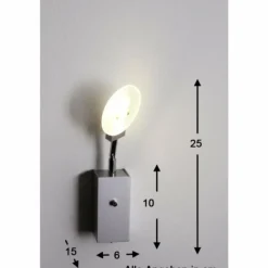 Applique murale Honsel Lina LED