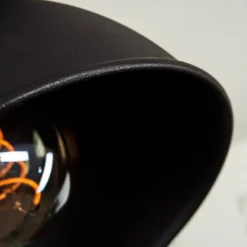 Applique murale Hora Noir, 1 lumière