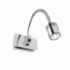 Applique murale Ideal Lux DYNAMO LED Chrome, 1 lumière