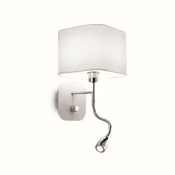 Applique murale Ideal Lux HOLIDAY LED Blanc, 1 lumière