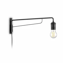 Applique murale Ideallux TRIUMPH Noir, 1 lumière