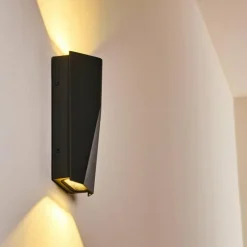 Applique murale Ingvar LED Anthracite, 2 lumières