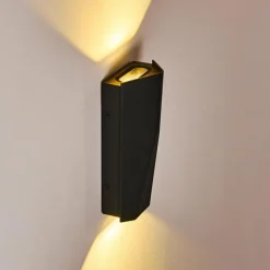 Applique murale Ingvar LED Anthracite, 2 lumières