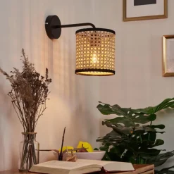 Applique murale Jonas Noir, 1 lumière