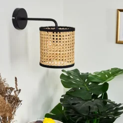 Applique murale Jonas Noir, 1 lumière