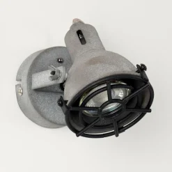 Applique murale Jonsered LED Gris, Noir, Pierre, 1 lumière