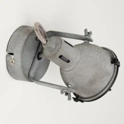 Applique murale Jonsered LED Gris, Noir, Pierre, 1 lumière