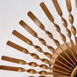 Applique murale Julie Or, Noir, 1 lumière