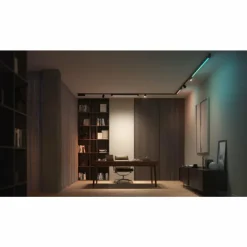 Applique murale Kit de base Philips Hue Perifo LED Noir, 3 lumières, Changeur de couleurs