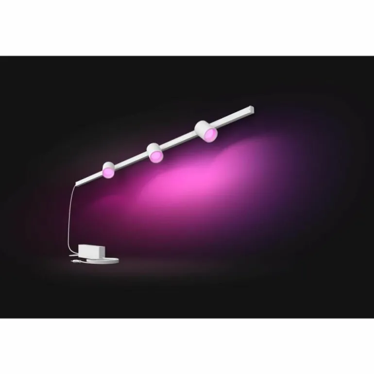 Applique murale Kit de base Philips Hue Perifo LED Blanc, 3 lumières, Changeur de couleurs