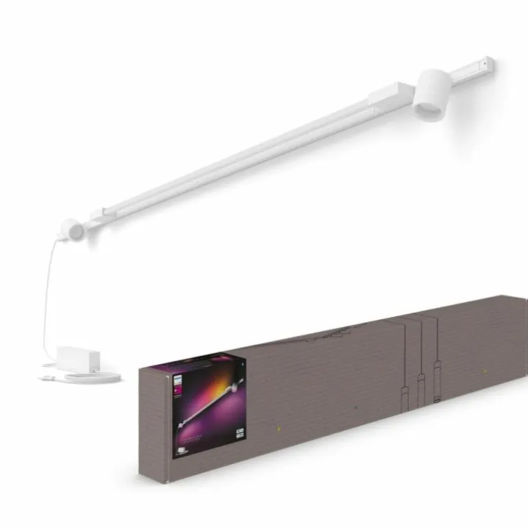 Applique murale Kit de base Philips Hue Perifo LED Blanc, 3 lumières, Changeur de couleurs