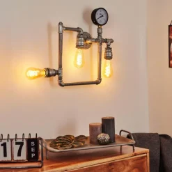 Applique murale Kolyma Gris, 3 lumières