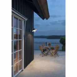 Applique murale Konstsmide Vega LED Noir, 4 lumières