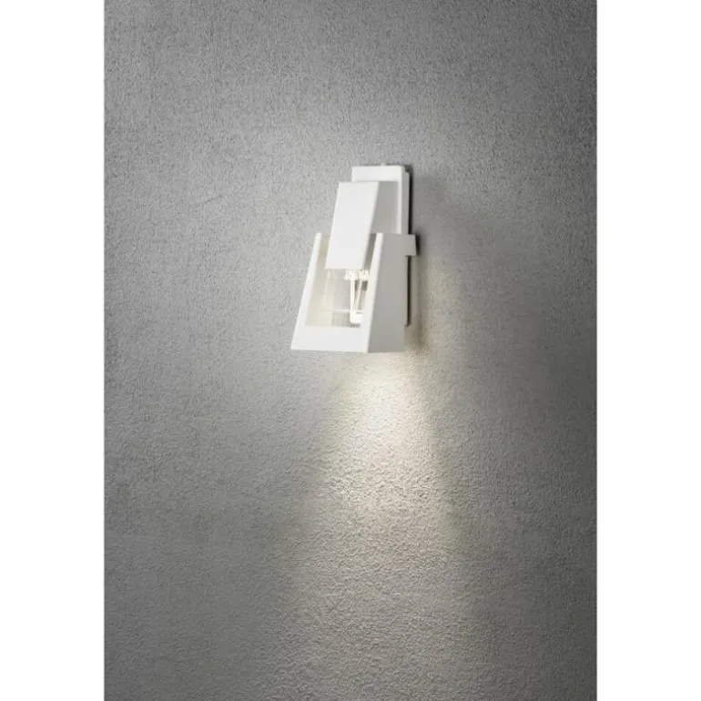 Applique murale Konstsmide Potenza Blanc, 1 lumière