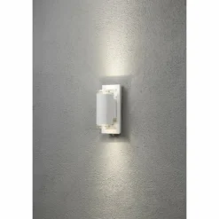Applique murale Konstsmide Potenza LED Blanc, 2 lumières