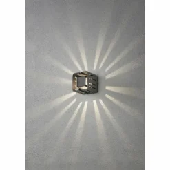 Applique murale Konstsmide Pescara LED Anthracite, 1 lumière