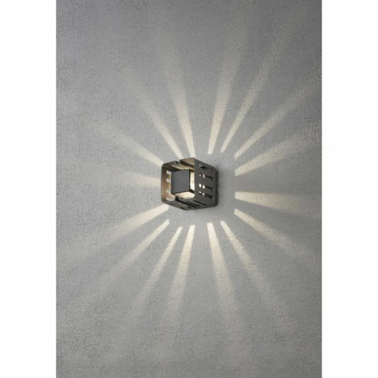 Applique murale Konstsmide Pescara LED Anthracite, 1 lumière