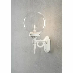 Applique murale Konstsmide Orion Blanc, 1 lumière