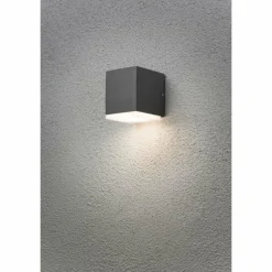 Applique murale Konstsmide Monza LED Anthracite, 1 lumière