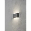 Applique murale Konstsmide Chieri LED Anthracite, 2 lumières