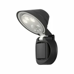 Applique murale Konstsmide Prato LED Noir, 1 lumière, Détecteur de mouvement