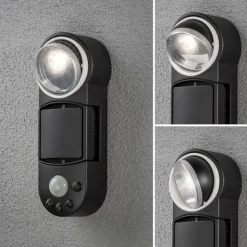 Applique murale Konstsmide Prato LED Blanc, 1 lumière, Détecteur de mouvement