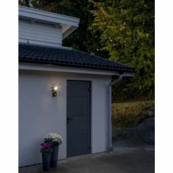 Applique murale Konstsmide Prato LED Blanc, 1 lumière, Détecteur de mouvement