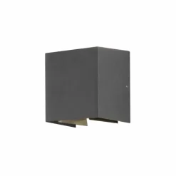 Applique murale Konstsmide Cremona LED Anthracite, 2 lumières