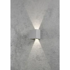 Applique murale Konstsmide Cremona LED Gris, 2 lumières