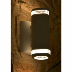 Applique murale Konstsmide Blanc, 2 lumières