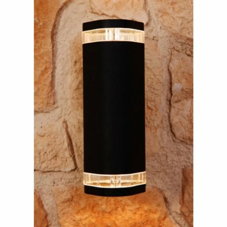 Applique murale Konstsmide Noir, 2 lumières