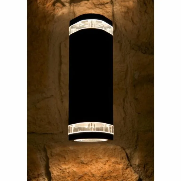 Applique murale Konstsmide Noir, 2 lumières