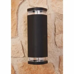 Applique murale Konstsmide Noir, 2 lumières