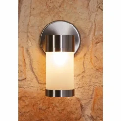 Applique murale Konstsmide Acier inoxydable, 1 lumière