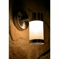 Applique murale Konstsmide Acier inoxydable, 1 lumière