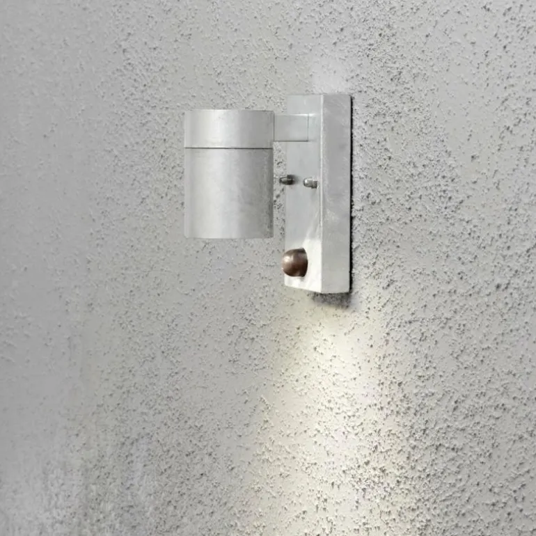 Applique murale Konstsmide Modena Zingué, 1 lumière, Détecteur de mouvement