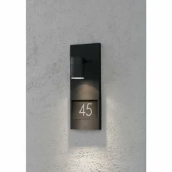 Applique murale Konstsmide Modena Noir, 1 lumière