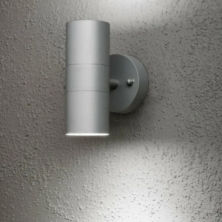 Applique murale Konstsmide Modena Gris, 2 lumières