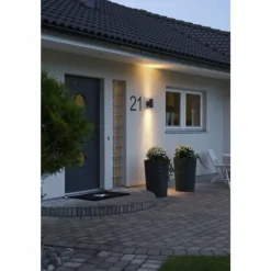 Applique murale Konstsmide Modena Noir, 2 lumières