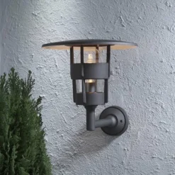 Applique murale Konstsmide Freja Noir, 1 lumière