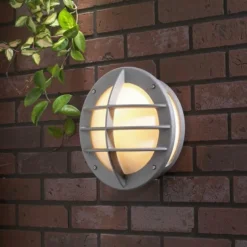 Applique murale Konstsmide Oden Argenté, 1 lumière